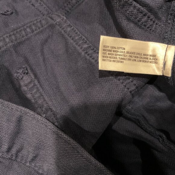 Men's Vintage Relaxed Straight Fit Utility Pants - Goodfellow & Co™ Dark Indigo - Picture 2 of 4